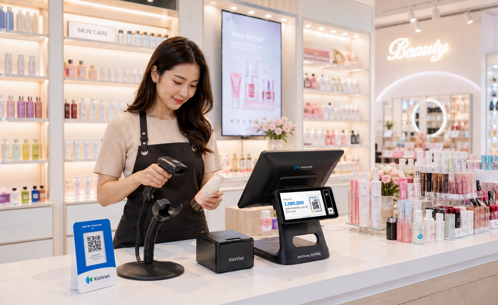 Phần mềm quản lý cửa hàng Mỹ phẩm KiotViet